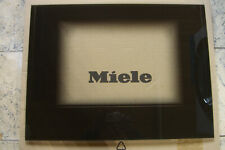 Miele Nr. 4690651 Sichtscheibe Glas dunkelbraun H200 H300  Beschreibung lesen