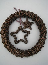 Rattan Türkranz Wandkranz