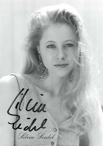Autogramm silvia seidel - autogramm,
