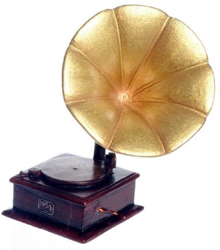Puppenstube grammophon - puppenstube,