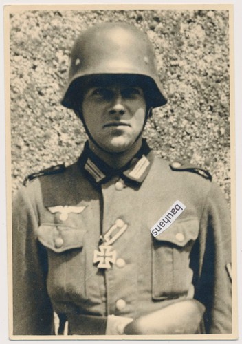Foto wehrmacht portrait - foto, ak