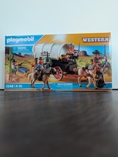 PLAYMOBIL 5248 Planwagen mit Überfall NEU