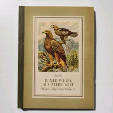 Bunte Vögel aus aller Welt Teil 1,  Antikes Klebebilderbuch, Zigarettenbilder
