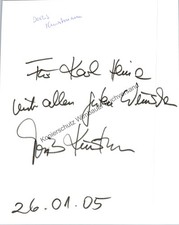 Original Autogramm Doris Kunstmann /// Autograph signiert signed signee K 334505