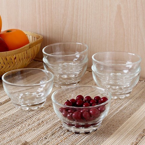 6er set glasschalen schalen - glasschalen,