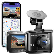 AZDOME 4K UHD Dashcam WiFi 6 GPS ADAS Nachtsicht 24H Parkmodus G-Sensor GS63H