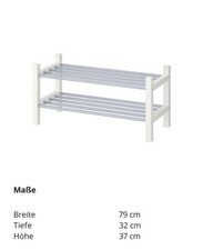 schuhregal weiß