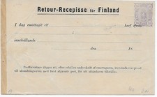 Retour-Recepisse för Finland