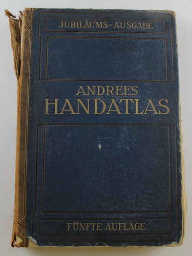 Andrees allgemeiner handatlas - allgemeiner,