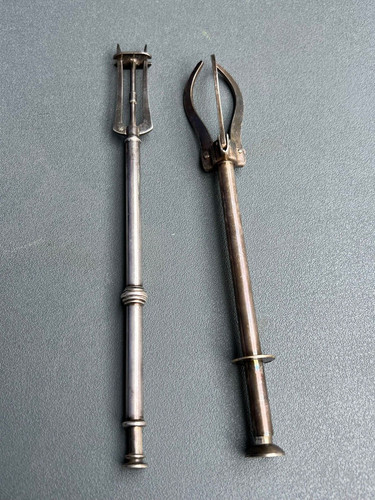 Zwei vorlegebesteck gabel - zwei,