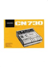 Bedienungsanleitung-Operating Instructions für Grundig CN 730 