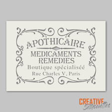 Apothicaire French Style