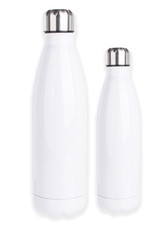 SubliKing® Aluminium Trinkflasche bedruckbar Sublimation 500ml oder 650ml - Weiß