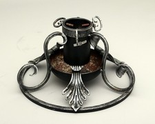 Runder Weihnachtsbaumständer, Christbaumständer, Schmiedeisen, ca. Ø 31 cm #3715