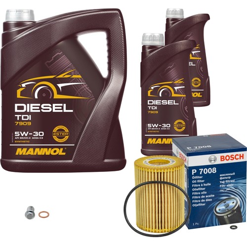Bosch ölfilter mannol - 7, l