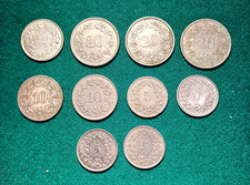 KONVOLUT von ZEHN SCHWEIZER