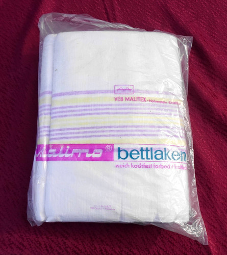 Ddr bettlaken malimo - ddr,