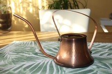 Wunderschöne Massiv  Kupfer Blumen Giesskanne, ca. 600 ml Fassung