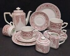 Porzellan Kaffee Service Arzberg Hutschenreuther Gruppe - Rosarote Rose