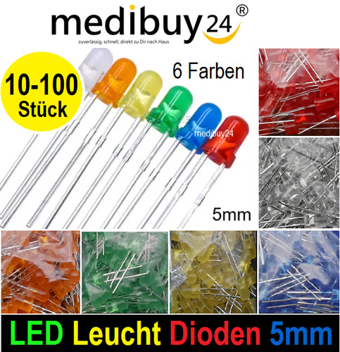 Led leucht diode 5mm - leucht-diode,