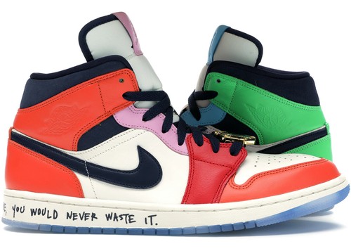 Air jordan mid fearless - air,