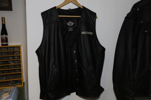 Harley davidson lederweste wie - davidson,