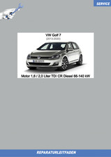 VW Golf 7 (12-20) Reparaturleitfaden Motor 1,6 / 2,0 L TDI 66­-140 kW