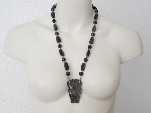 Goldobsidian kette tiki - kette,