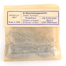 10x VEB Plasticart N