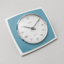 Europa Küchenuhr Wanduhr Keramik Uhr 50er Jahre