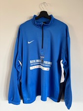 Hertha BSC Trainingssweater Spieler/Trikot Gr.XL