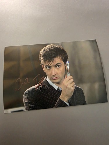 David tennant signed - david,
