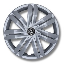 Original VW Polo Zierkappe Chrom/Schwarz/Silber, 14Zoll 2G0601147B YTI