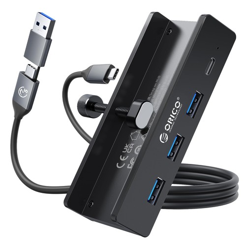Usb hub clip aluminium - clip,