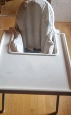 IKEA "ANTILOP" Kinderhochstuhl mobiler Hochstuhl Babystuhl Babyhochstuhl Tablett