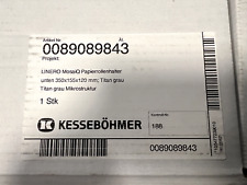 Papierrollenhalter titangrau