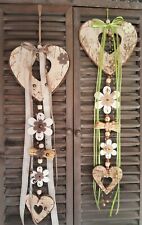 Fensterschmuck türdekohänger handmade landhaus herz sommer herbst birke rustikal