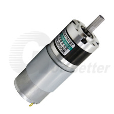 42mm DC 12V 24V 35W Mini Gleichstrom Planetengetriebe Motor 10 - 500 RPM 42XA775