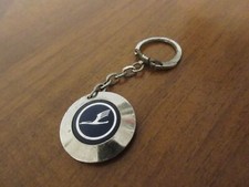 Alter Lufthansa Schlüsselanhänger aus Metall Fluggesellschaft airline keychain