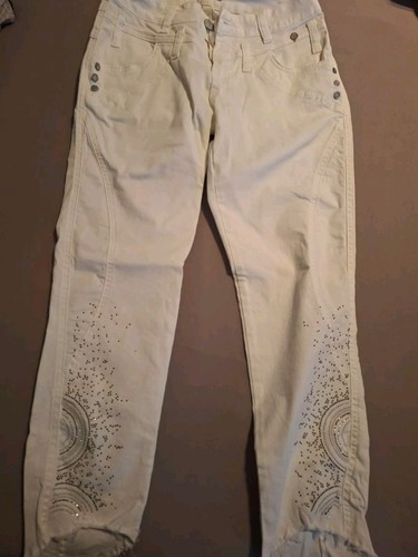 Damen jeans tredy - damen, weiss