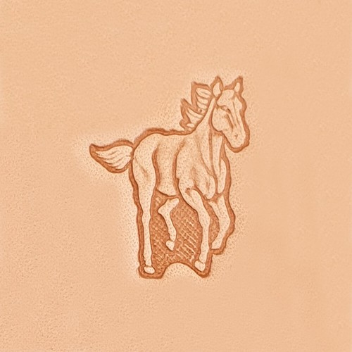 Stempel galoppierendes - 3d,