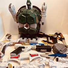 Power Rangers Konvolut - Megazord Thor the Shuttle Zord + Waffen etc.   #1526