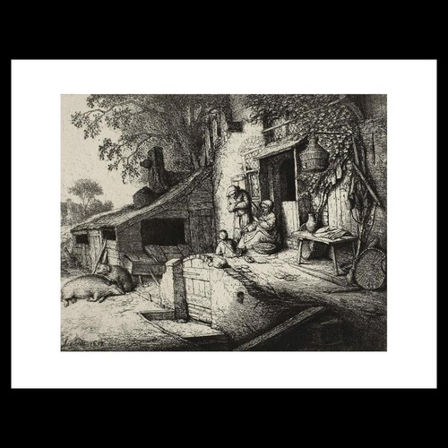 Van ostade the woman - ostade,