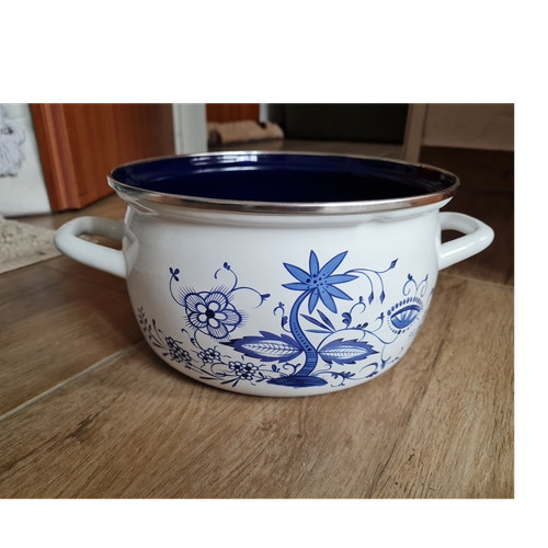 Emaille kochtopf rund - emaille,