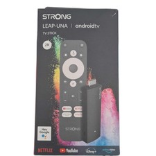 STRONG Streaming Box Media Player Leap UNA Android TV Wi Fi Chromecast Multimedi