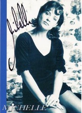 MICHELLE Autogramm Karte