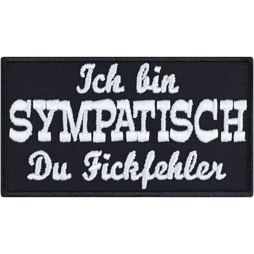 Lustiger aufnäher du - aufnäher:, ..du