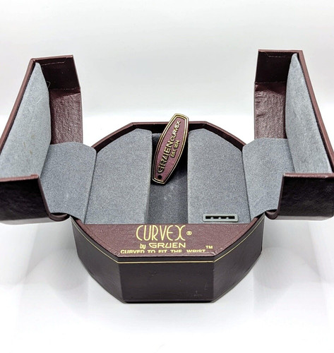 Vintage gruen uhrenbox etui - vintage,