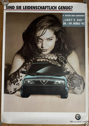 Poster alfa romeo lady s - poster, 33