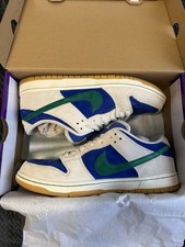 Nike Sb Dunk Low Hyper Royal Malachite Gr.46 Beige Blau Grün